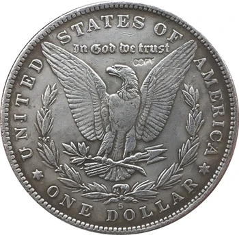 1878-S USA, Morgan Dolar mince KOPIE