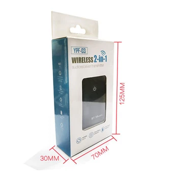 2 v 1 Bezdrátový Bluetooth Vysílač A Přijímač 4.2 Audio 3.5 mm Adaptér Pro Smartphone na PC TV pro přepnutí NS