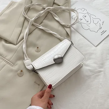 2020 nové módní západní styl divoké ins jediné rameno messenger bag textura malé náměstí taška luxusní taška tote tašky pro ženy