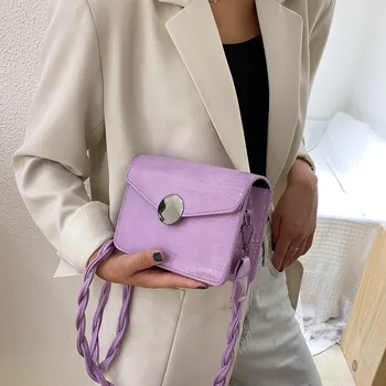 2020 nové módní západní styl divoké ins jediné rameno messenger bag textura malé náměstí taška luxusní taška tote tašky pro ženy
