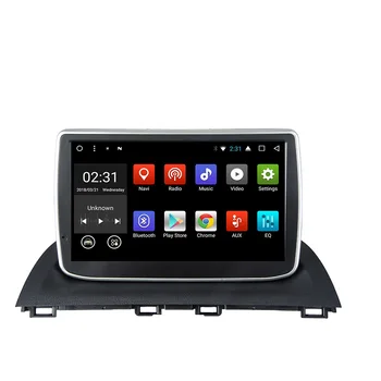 Asvegen HD Dotykový Displej Android 7.1 Quad Core autorádia GPS Navigace Stereo Headunit WIFI 4G Média DVD Přehrávač Pro MAZDA 3