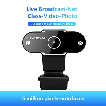 HD 1080P Webcam 2K Počítač PC Web Kamera s Mikrofonem USB Konektor 1080P webCameras pro Živé Vysílání Video Volání Konference