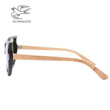 Klasické Módní Motýl Brýle, Ručně vyráběné Bambusové Dřevěné sluneční Brýle Polarizační Pánské a Dámské sluneční Brýle UV400 TAC Brýle