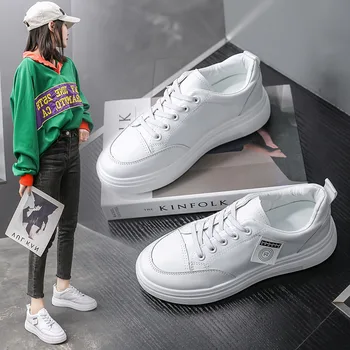 Malé bílé boty ženské zimní nový student běžecké boty obuv pro volný čas univerzální osobnost trend pohodlné a jednoduché teplé