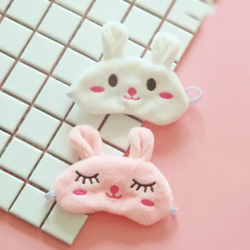 Malý bílý králík 20cm oko 20cm dítě šaty Exo love bean panenka roztomilý růžový králík oko