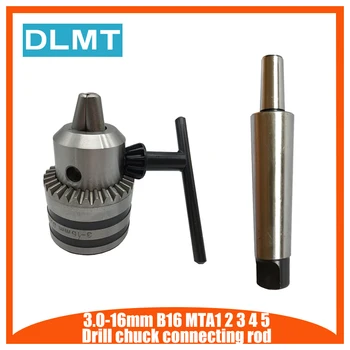 Morse taper shank MTA1 klíče drill chuck B16 B18 1-13MM 3-16MM