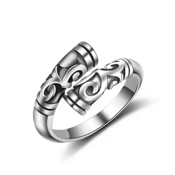 Nové příjezdu horké prodávat vysoce kvalitní módní retro styl 925 sterling silver dámské prsteny šperky velkoobchod dárek
