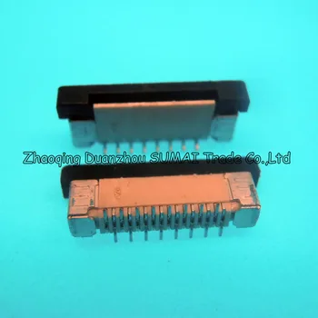 Postavit SMD typ Potácel Pin FPC/FFC 16 Pin 0,5 mm zásuvka na konektor kabelu pro LCD obrazovka, DVD/GPS/MP3/PDA/Telefon ect.ROHS
