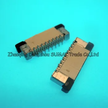 Postavit SMD typ Potácel Pin FPC/FFC 16 Pin 0,5 mm zásuvka na konektor kabelu pro LCD obrazovka, DVD/GPS/MP3/PDA/Telefon ect.ROHS