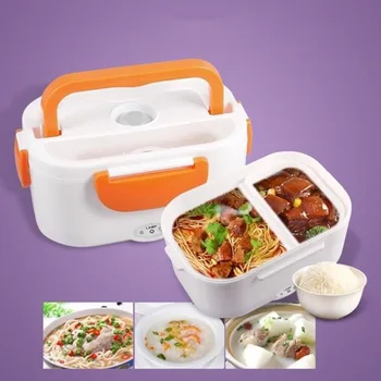 Přenosný Izolace Oběd Box Multi-funkční Elektrický Jídlo Topení Oběd Box Jídlo Teplejší Kontejner pro Cestovní Piknik Školy