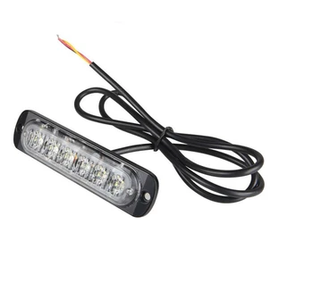 QCDIN 100 MA 45 LED 6W 12V Červené, Modré LED Auto Denní Běžící Osvětlení Pro Auta Jasně Lampa Auto LED Denní Chod Osvětlení
